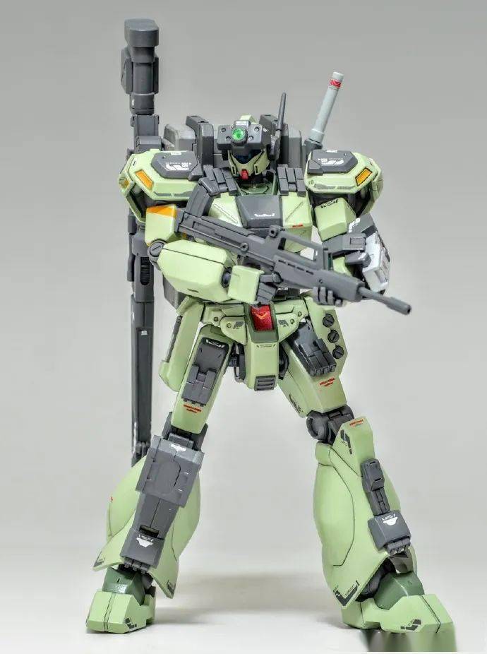67[小t高达秀]hg改造:陆战重装型杰刚_来自_morish