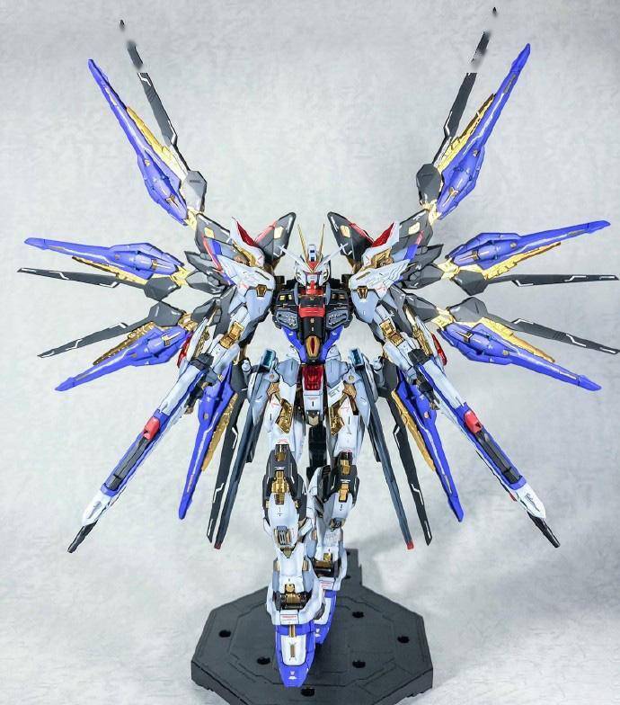 阴影涂装mgex强袭自由高达模型_系列_改造_部分
