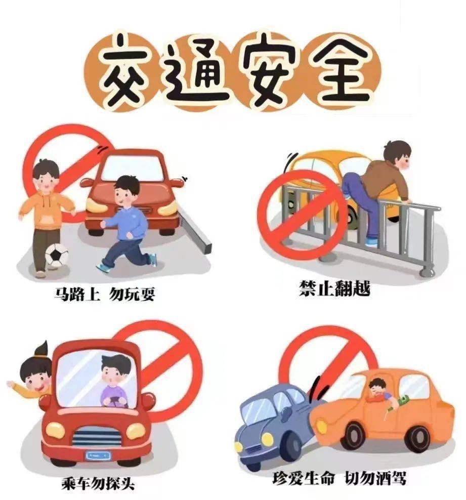春节交通安全温馨提示图片