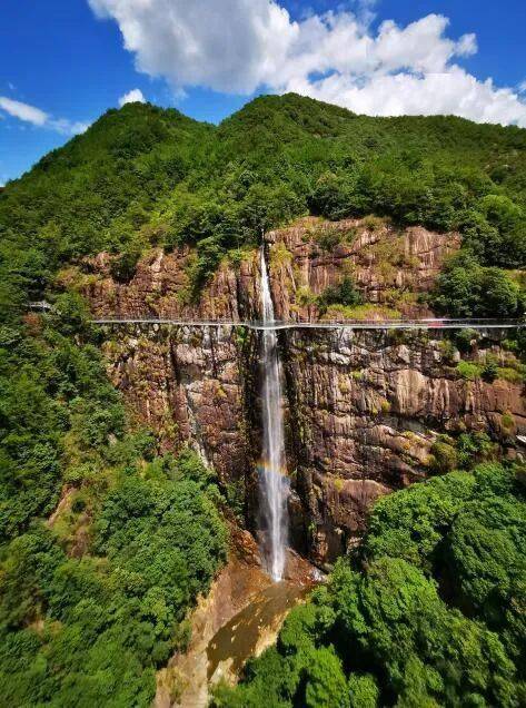 天台龙穿峡风景区图片图片