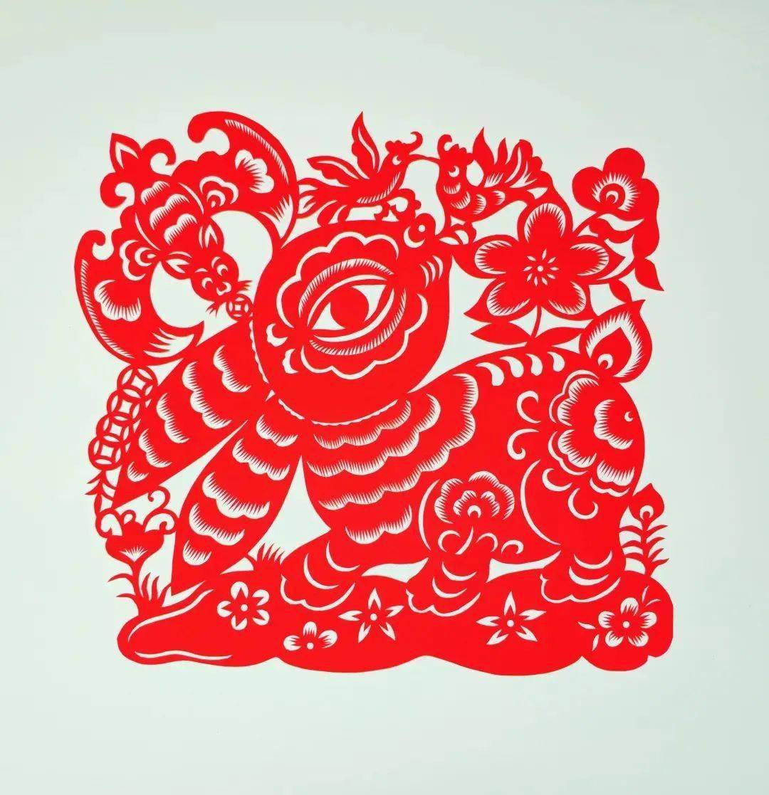 "生态黄河口 喜迎癸卯兔"2023玉兔贺岁剪纸作品赏析_山东省_福建省
