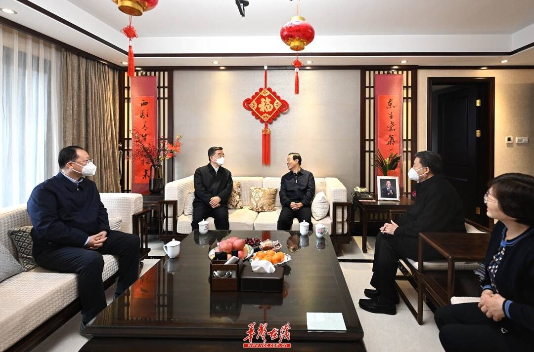 张庆伟毛伟明毛万春等省领导看望老领导老同志_发展_湖南_全省