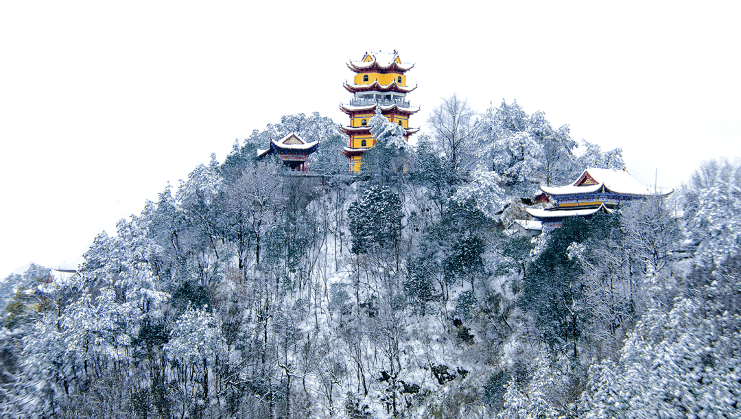 踏雪仙境横岗山……_武穴市_版权_季节