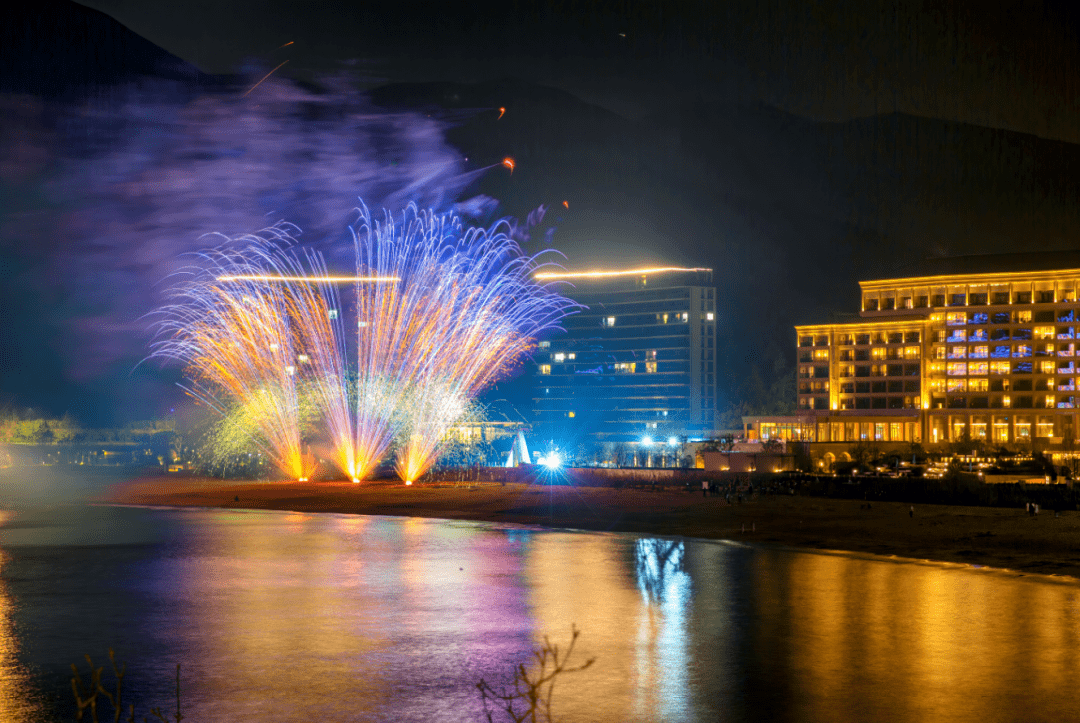 象山的"烟花秀"表演,您看了吗?_进万家_夜空_星辰