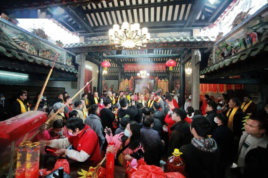 杏坛龙潭龙母庙开金印祈福_鲤鱼_活动_文化