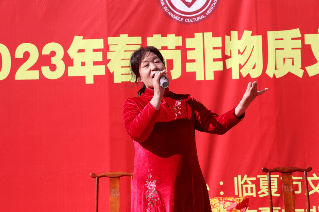 演出内容主要为临夏市国家级非物质遗产项目河州贤孝,河州平弦等节目