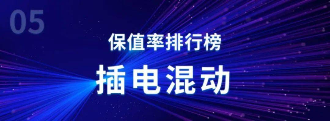 精实估：2022年度中国汽车品牌保值率陈述