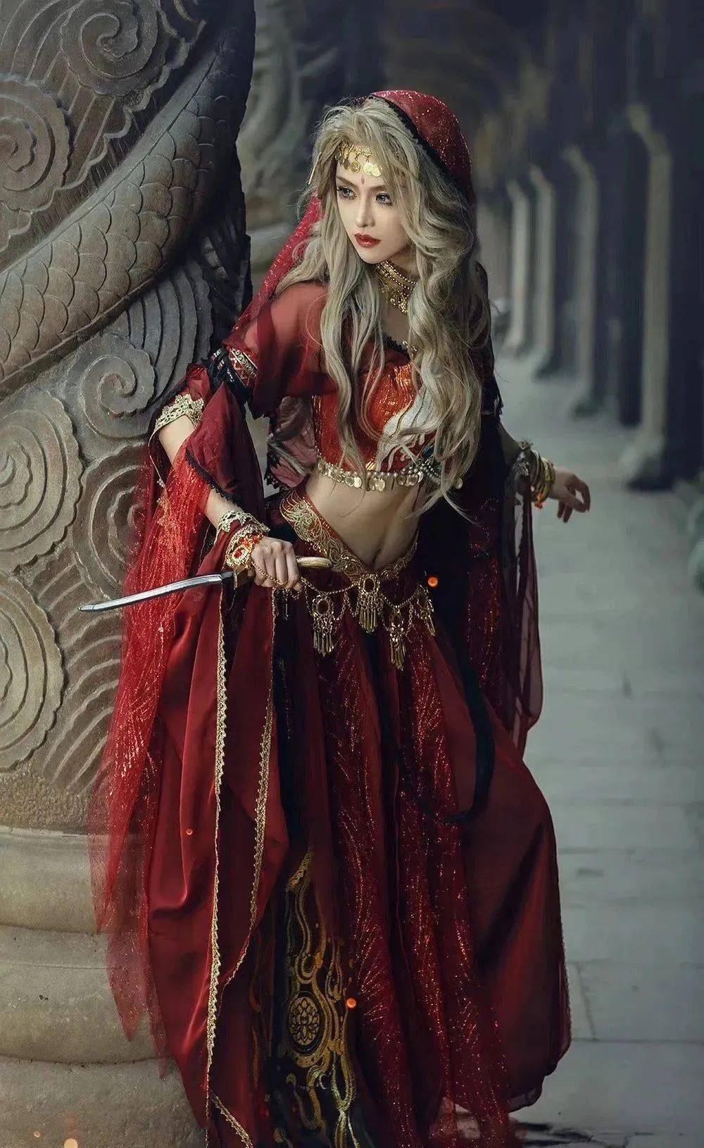 清华美女学霸cos菩萨,火出国!