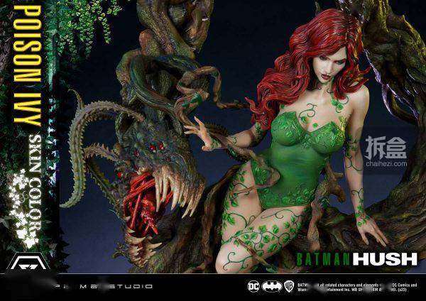 studio 蝙蝠侠缄默 poison毒藤女 正常肤色版1/3雕像_产品_自然_超人
