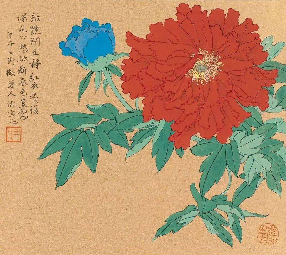 【国画天地】吕大卫:造景细致入微,有平静超逸之境界_绘画_张大千