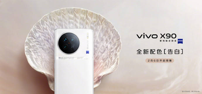 情人节惊喜登场！vivo X90 系列“告白款”亮相