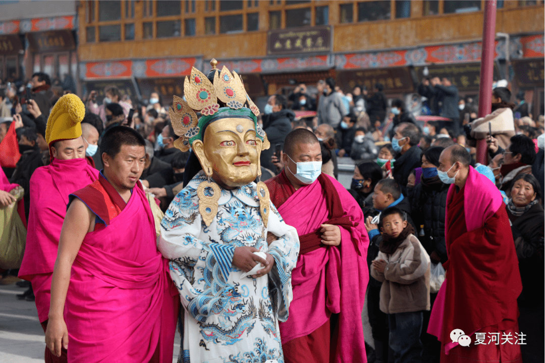 【网络中国节·元宵】夏河:拉卜楞寺举行正月十六转香巴活动