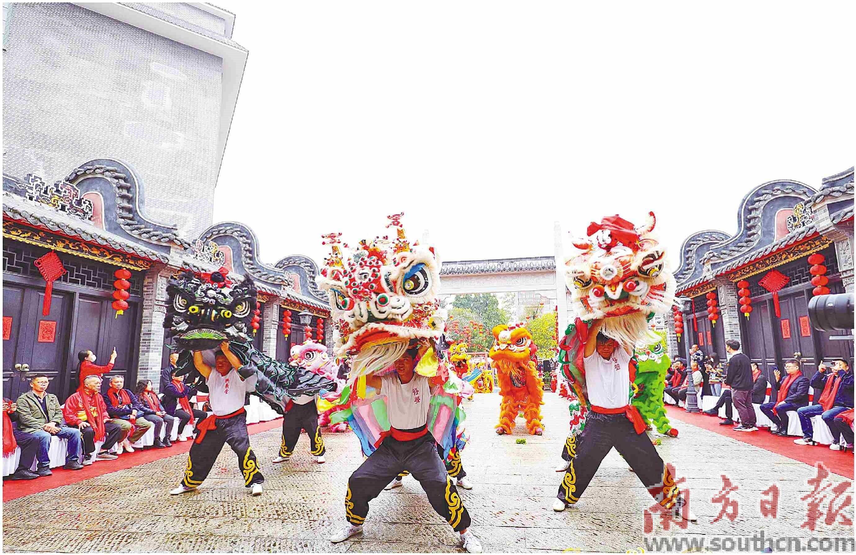 龙狮精神为“佛山之心”建设铸魂_运动_活动_张槎