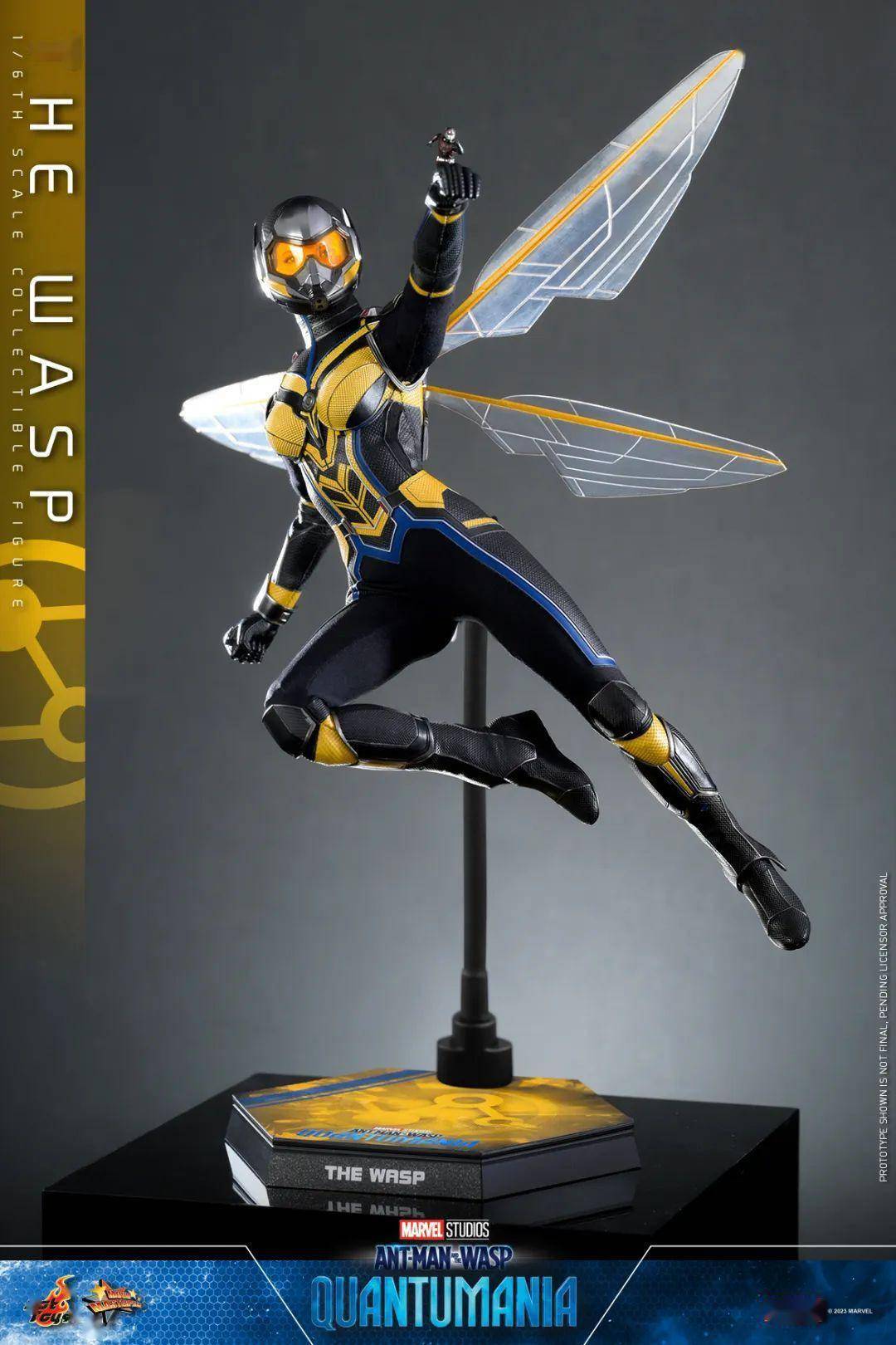 ht推出新版黄蜂女,头雕意外的不错?_蚁人_产品_cm