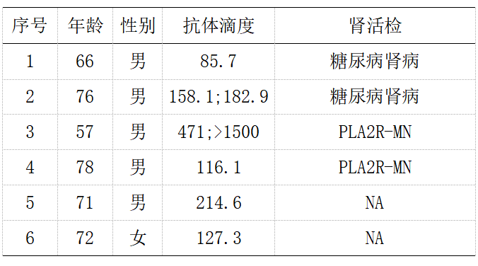 肾炎检查单图片