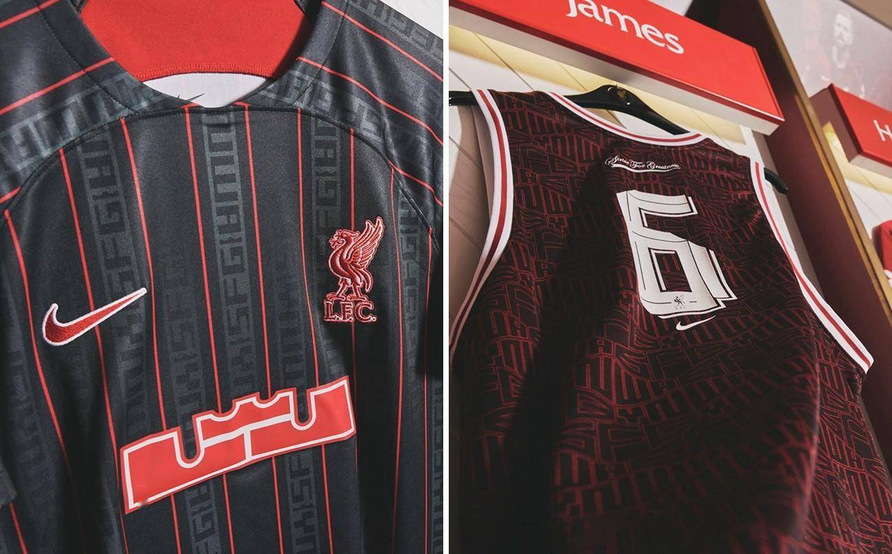 lfc × lebron联名系列发布_球衣_勒布朗·詹姆斯_利物浦