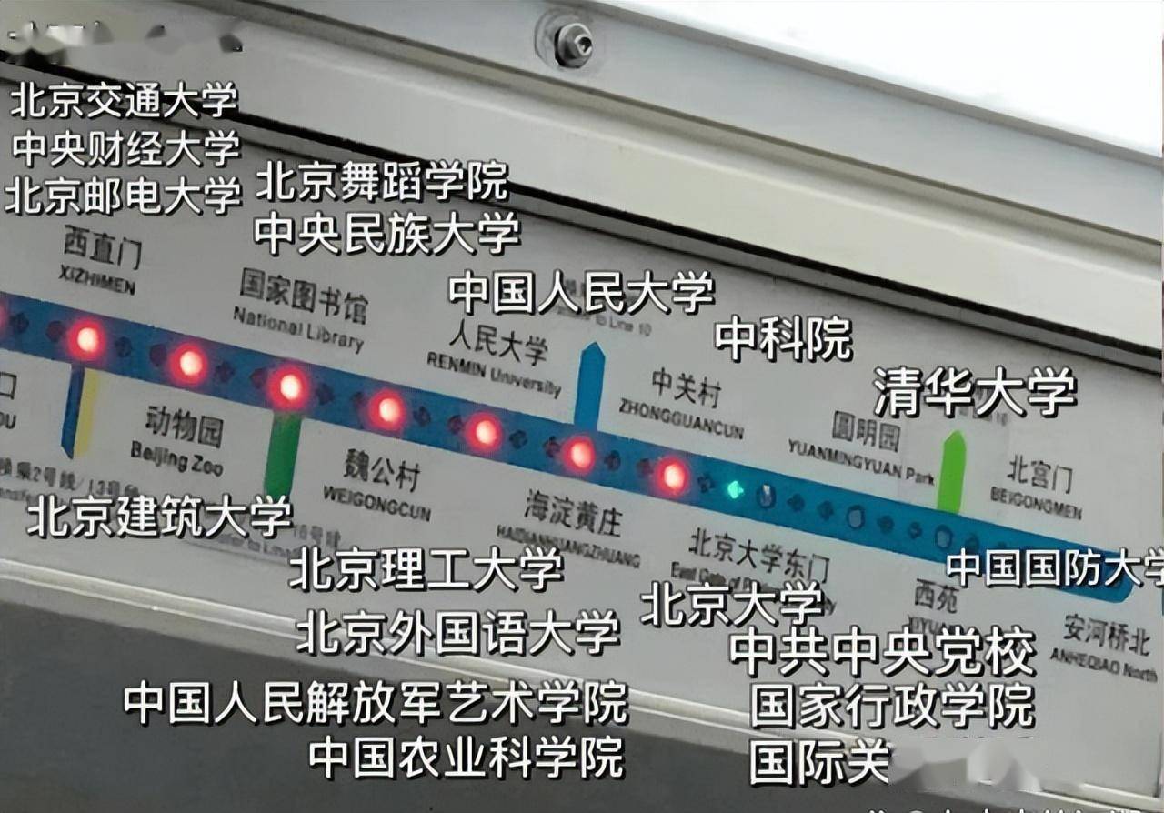 北京奇异地铁4号线：一路向北的“高校鄙夷链”，谁先下车谁为难