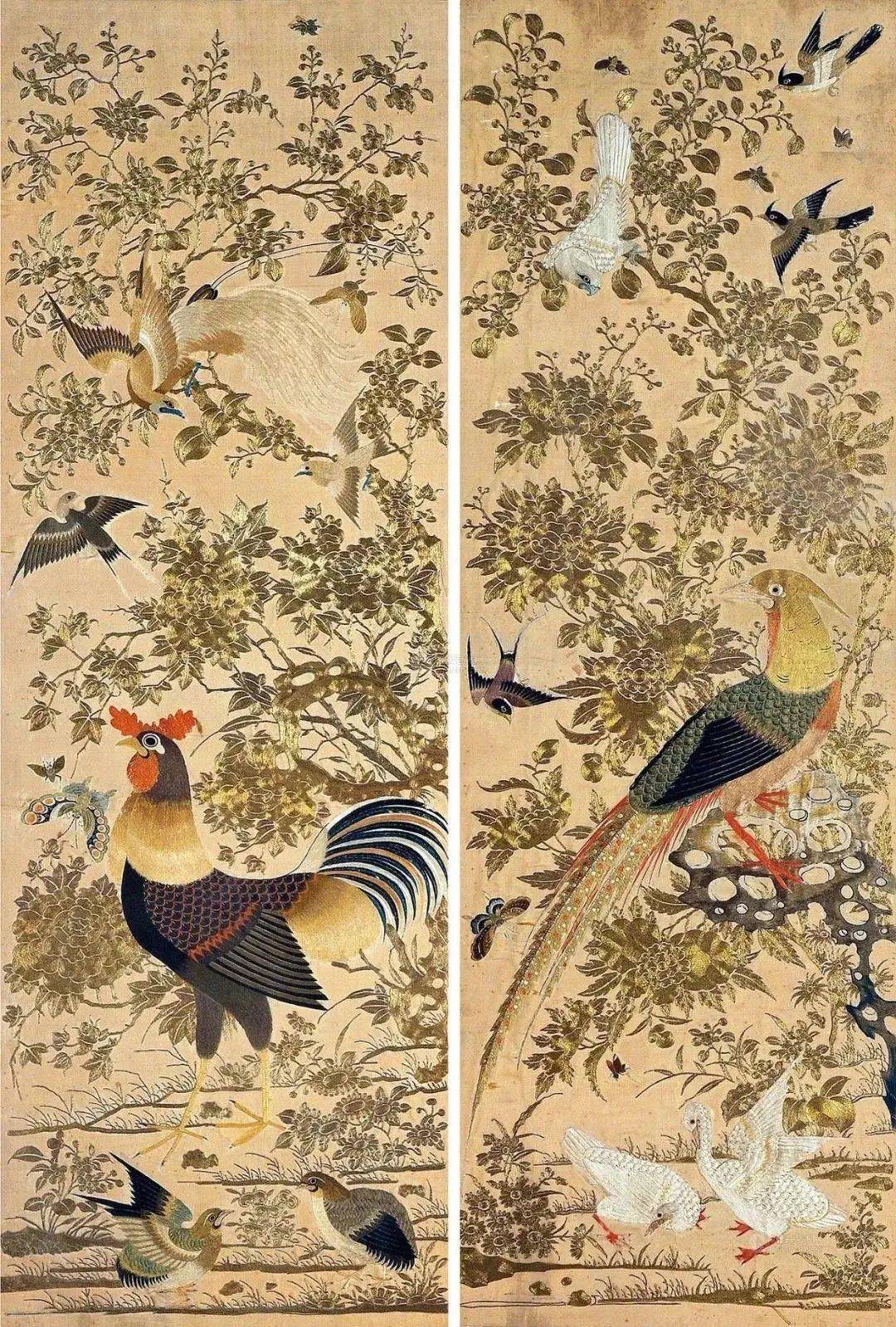 是广州刺绣(广绣)和潮州刺绣(潮绣)的总称,粤绣是广东地区的代表性