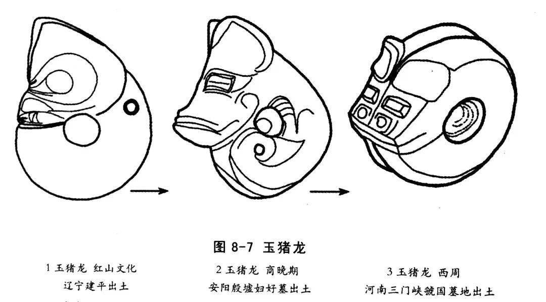 古代玉器简笔画图片