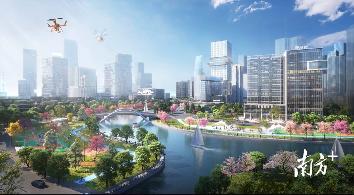 面积达到11平方公里的花地河沿岸将大变身,为白鹅