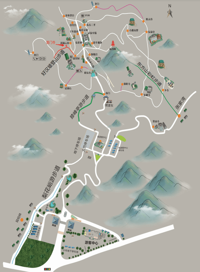 这4条健身步道,等你来打卡!_登山_方山_旅游