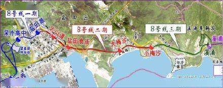 深圳地铁8号线二期本年通车