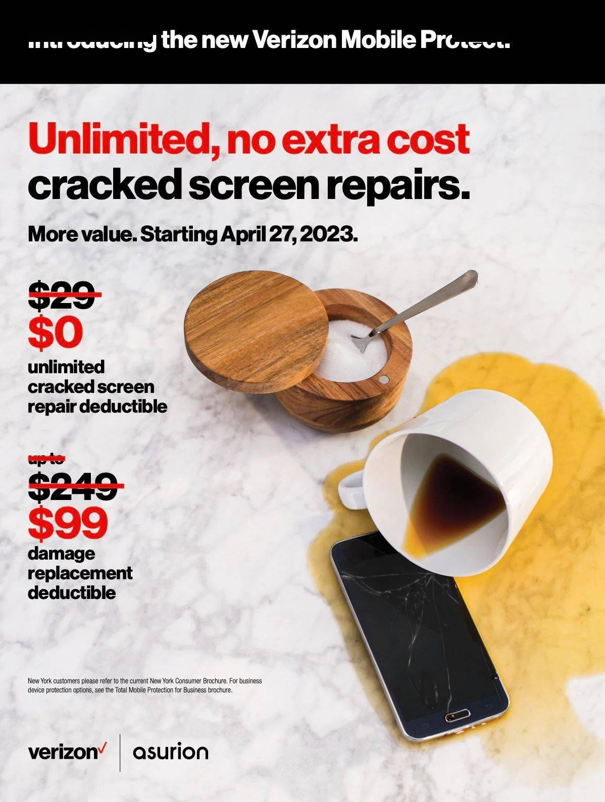  Verizon 升级Mobile Protect 保险服务   将传统的一次性售后购买服务，改成每月订阅制