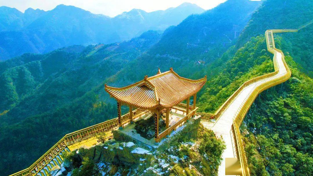 【网红地】 最新网红地—建德马岭天观 漫步佛手桥 打卡天空之境_浦江