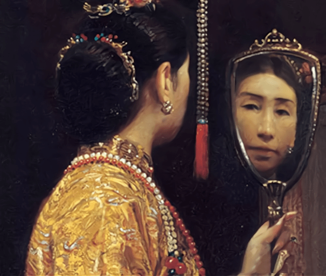 慈禧"真实照片"被美国博物馆收藏至今,这才是她真正的样子_凯瑟琳