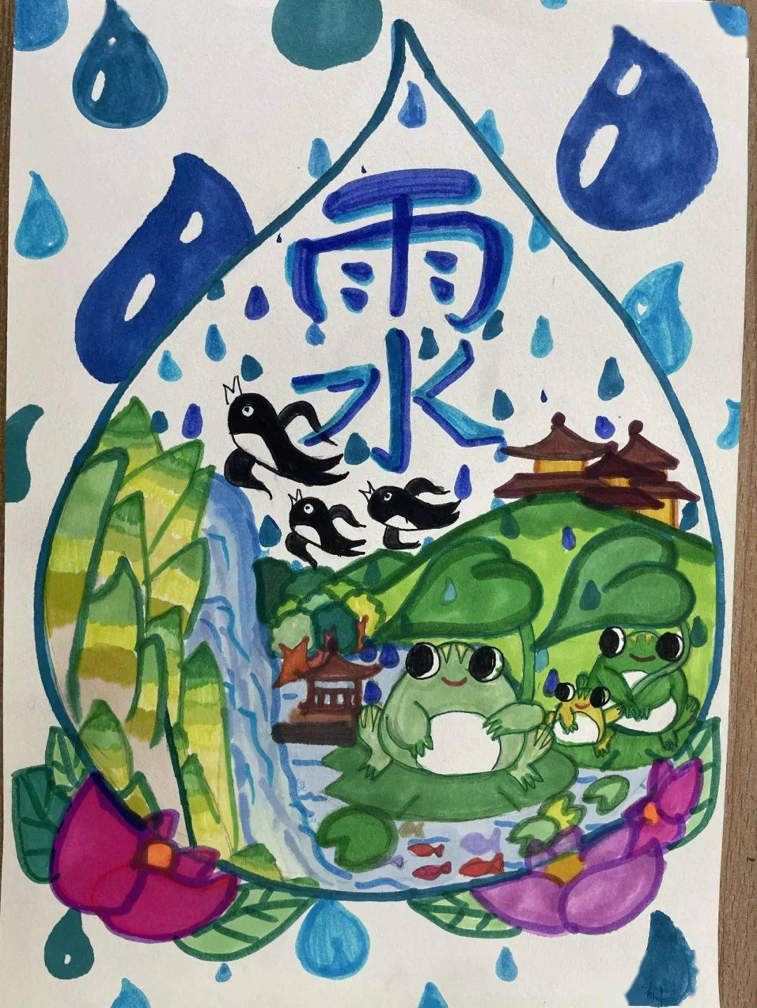 博雅台六·节气课程  雨水