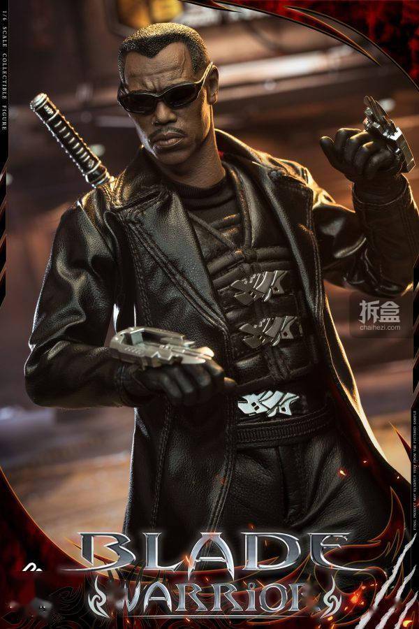 present toys 刀锋战士blade 1/6漫威电影同人可动人偶_黑色_官方