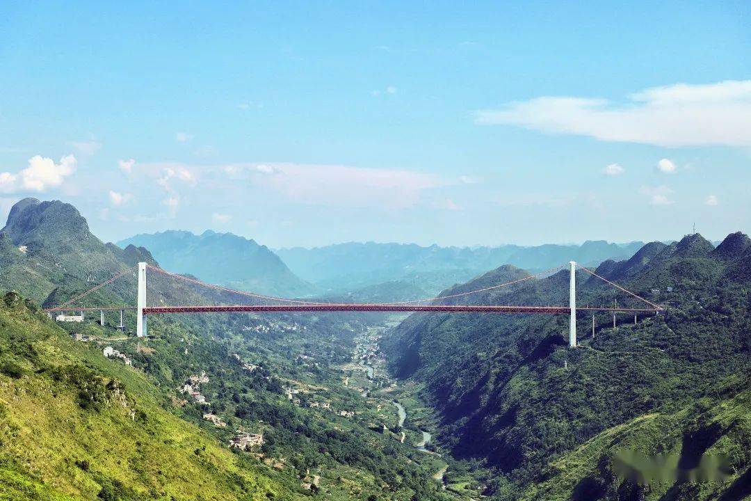 虹橋飛騰架山峽 關山秀嶺度若飛——記滬昆高速壩陵河大橋_關嶺_發展