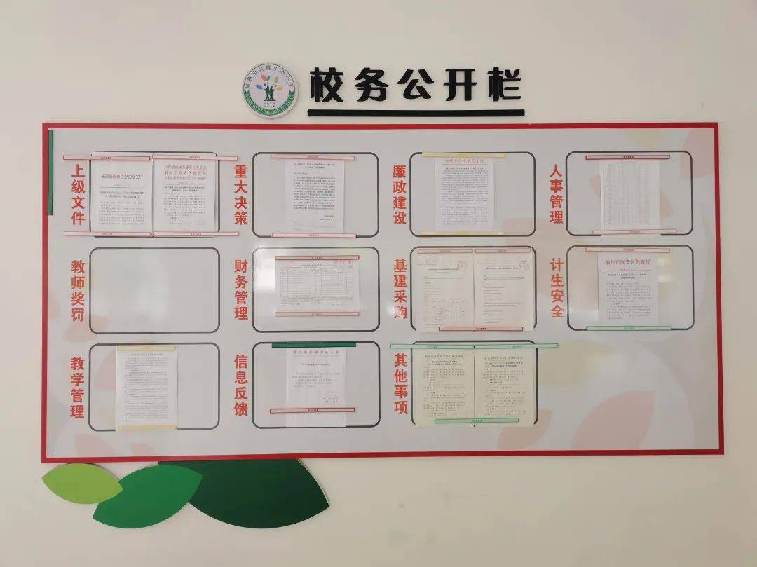 学校教务宣传栏图片