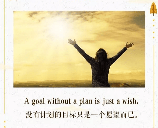 没有计划的目标只是一个愿望而已_best_The_of