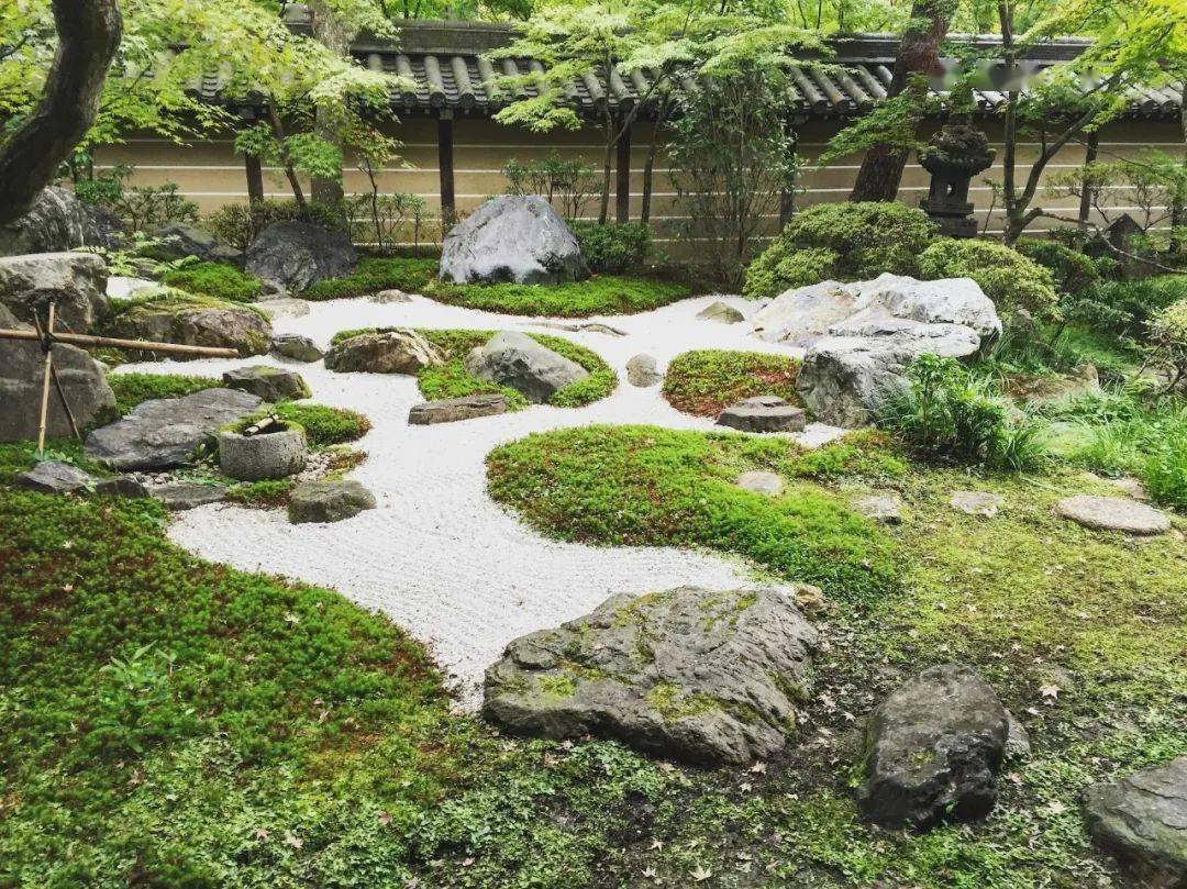 枯山水美图秀,就是这么吸引人_庭园_日本_石头