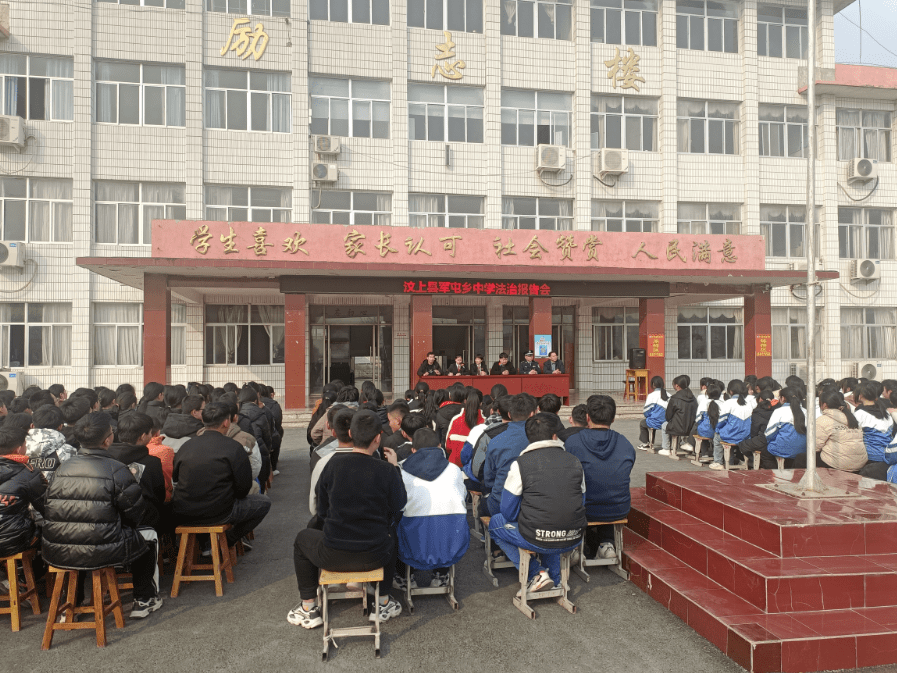 【普法教育】军屯乡开展法治教育进校园报告会_法律_保障_防范