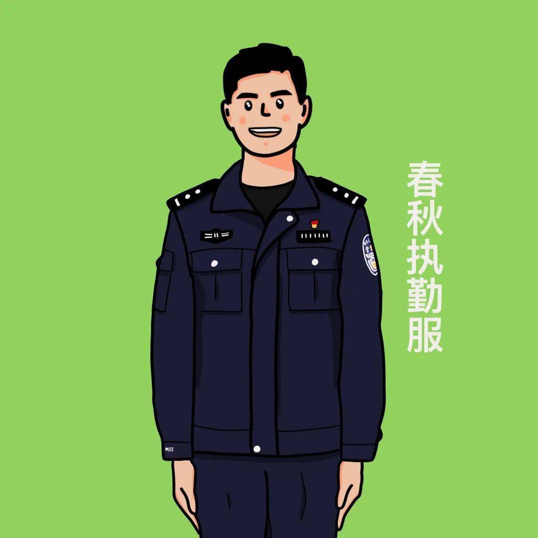 穿警服的动漫人物图片图片