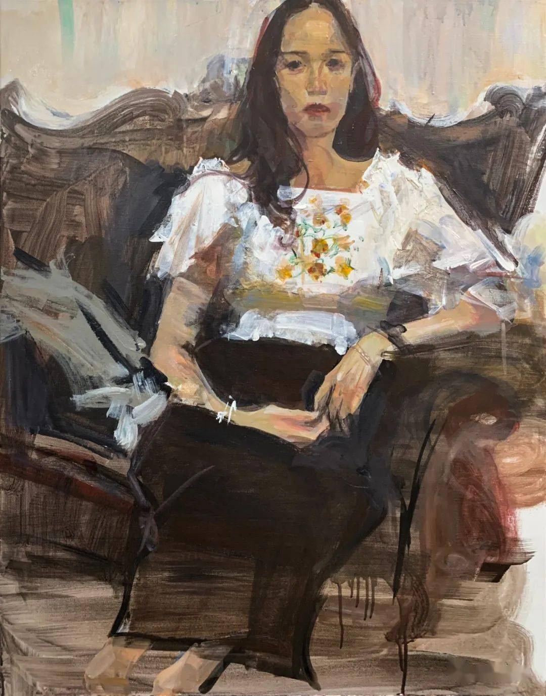 【写生】俞晓夫:我最大的预案就是在搞创作之前先去做一些写生_丙烯