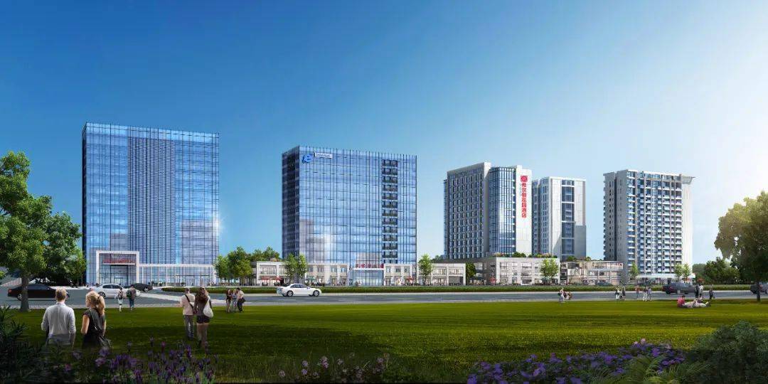 兴宁市互联网产业园·智汇城位于梅州副中心城市兴宁,2024年开通高铁