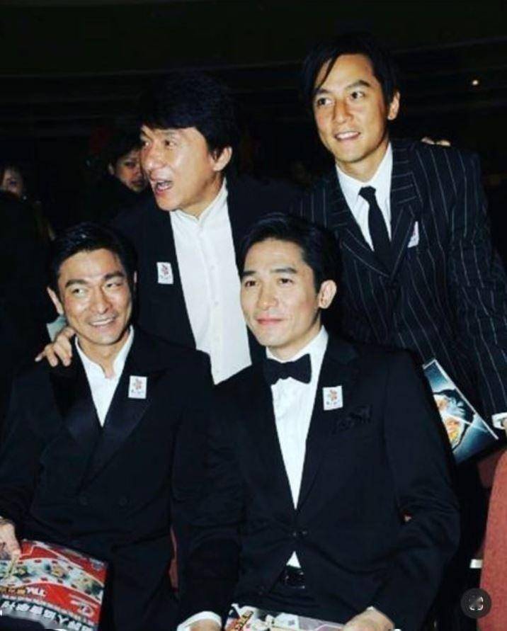 虽然不是与成龙合拍功夫片,也不是主演,但吴彦祖也十分开心,毕竟他