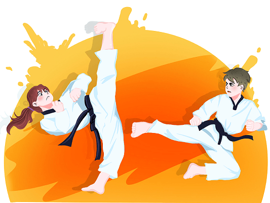 【活动招募】"月"运动,越快乐---跆拳道体验课_文化_社区_临汾