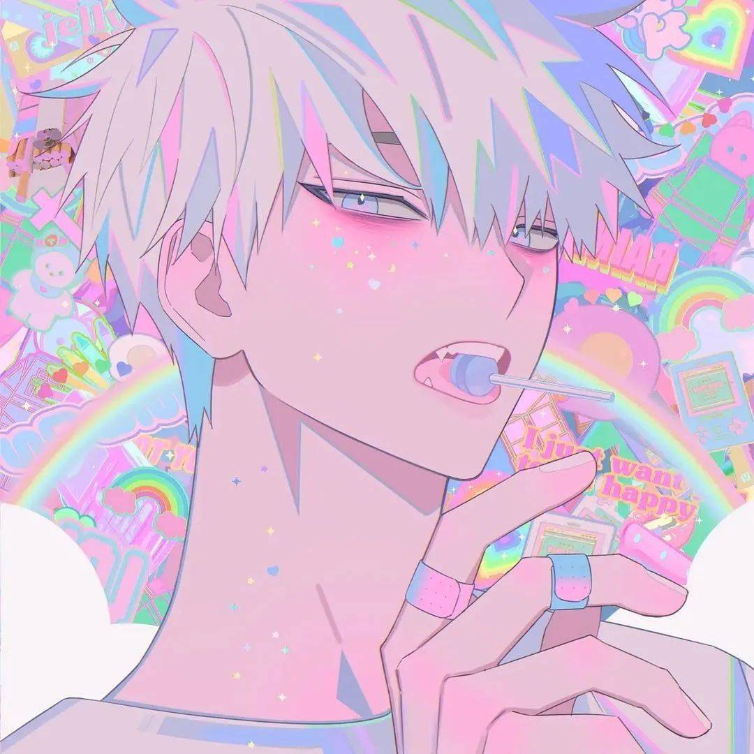 inplick|五彩缤纷,极致梦幻的男孩 | 插画分享_inplick_马卡龙_图片