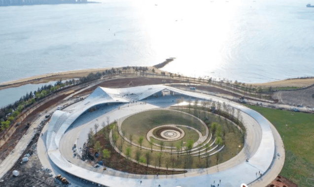 海口湾“天空之山”主体工程已完工，计划月底正式迎客_海口市_海南_进行