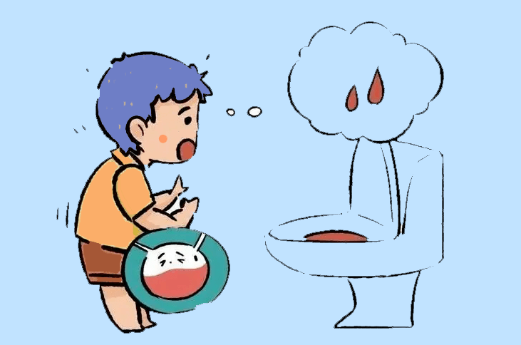 只有少量的红细胞,肉眼看不到,只有通过显微镜才能看到,称"镜下血尿"