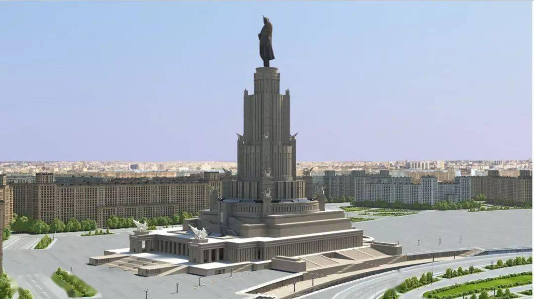 斯大林的宏伟梦想——苏维埃宫(组图)_建筑_是前苏联_世界