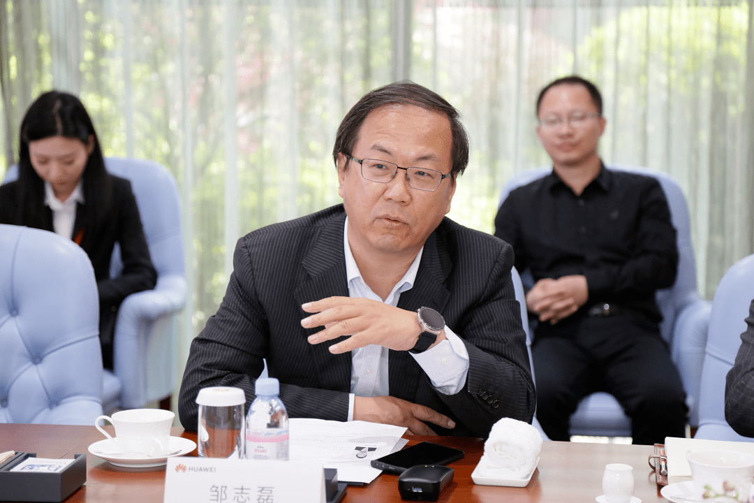 山西国运董事长洪强拜访邹志磊,华为煤矿军团全球总部(太原)项目正式