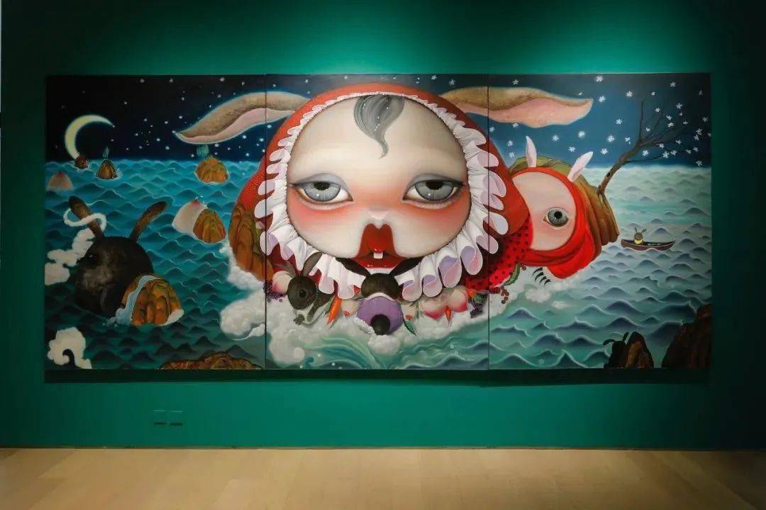 杨纳个展"伊希斯之地"现场,当代唐人艺术中心