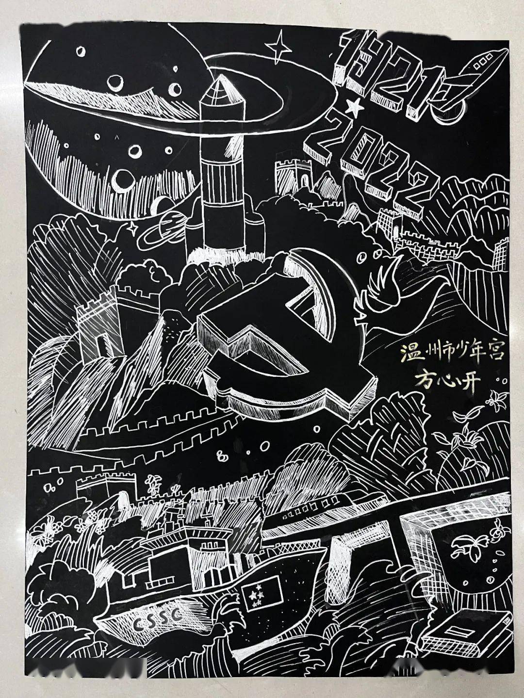 温州市"童心永向党 逐梦向未来——奋进新时代 砥砺新征程"主题优秀