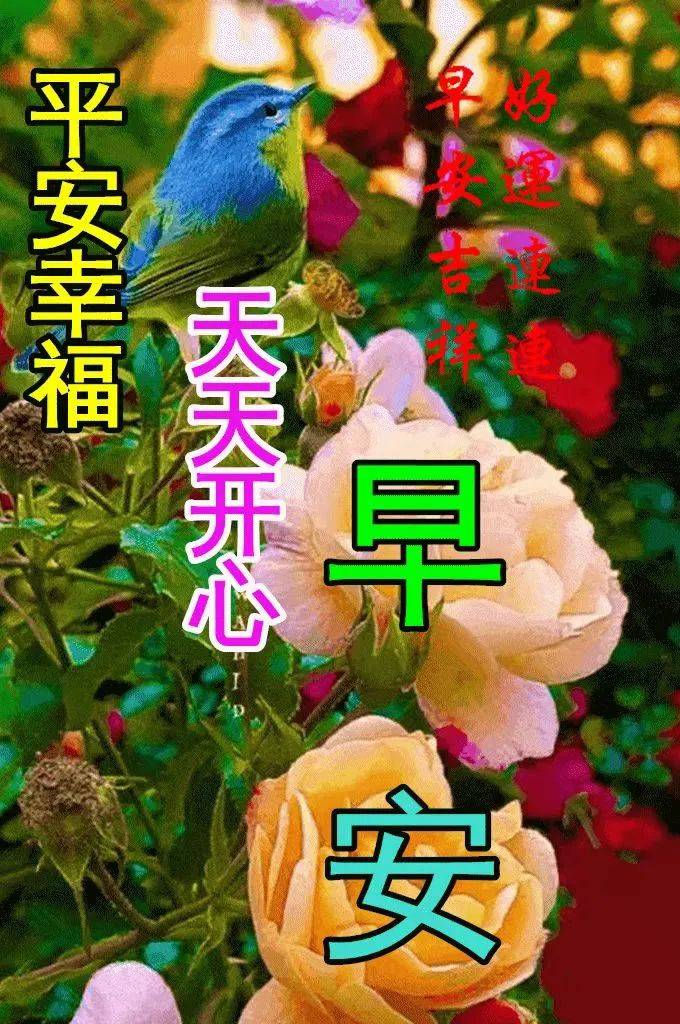 一句早安,勝千言;健康快樂,每一天. 吉祥如意!_最好的_因為_起跑線