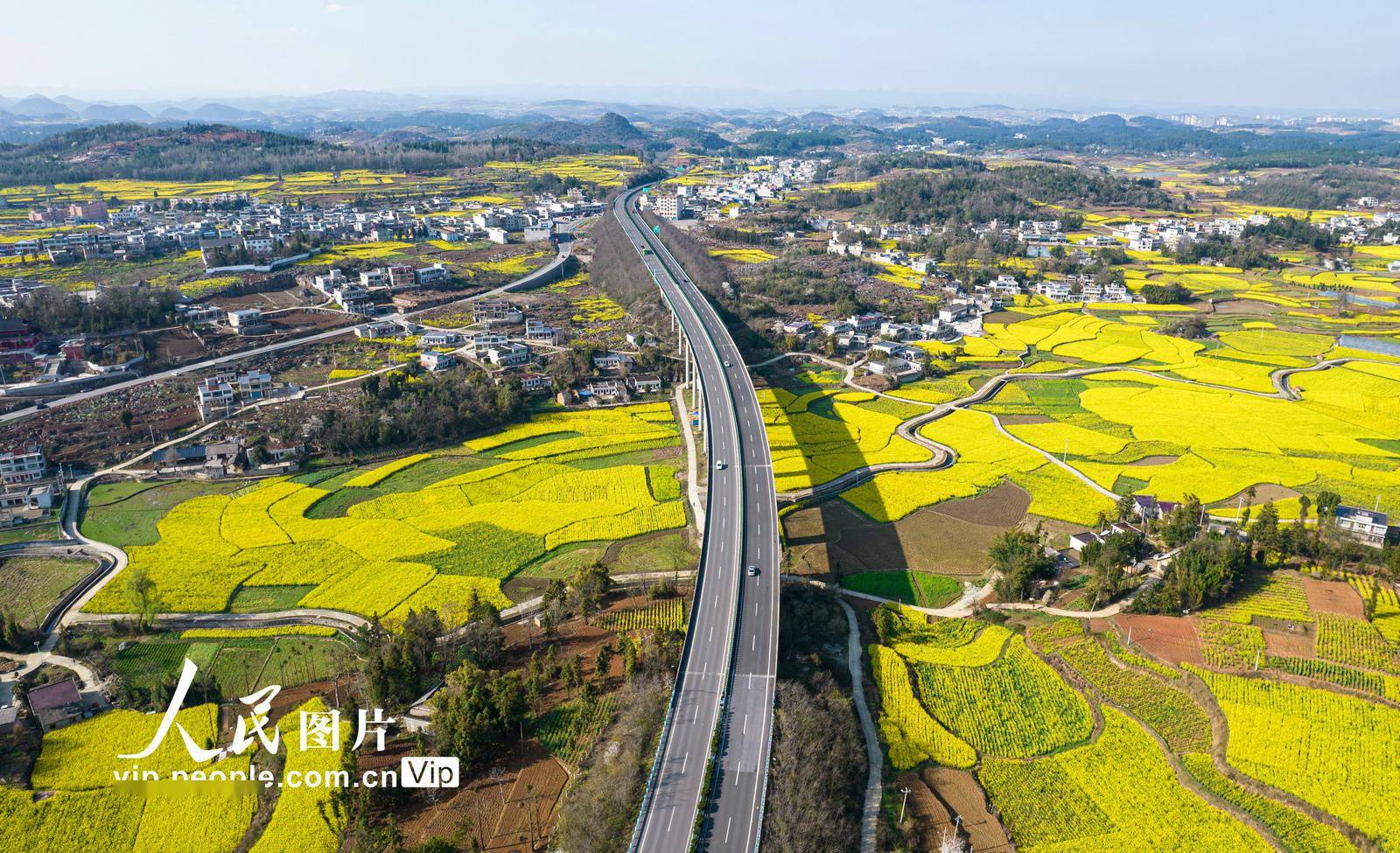 贵州黔西:春日乡村景如画_金碧镇_画卷_图片网
